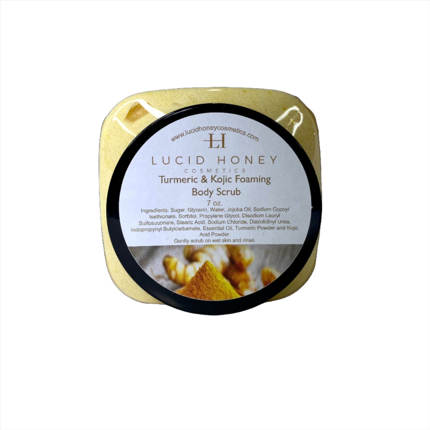 Turmeric & Kojic Foaming Sugar Scrub