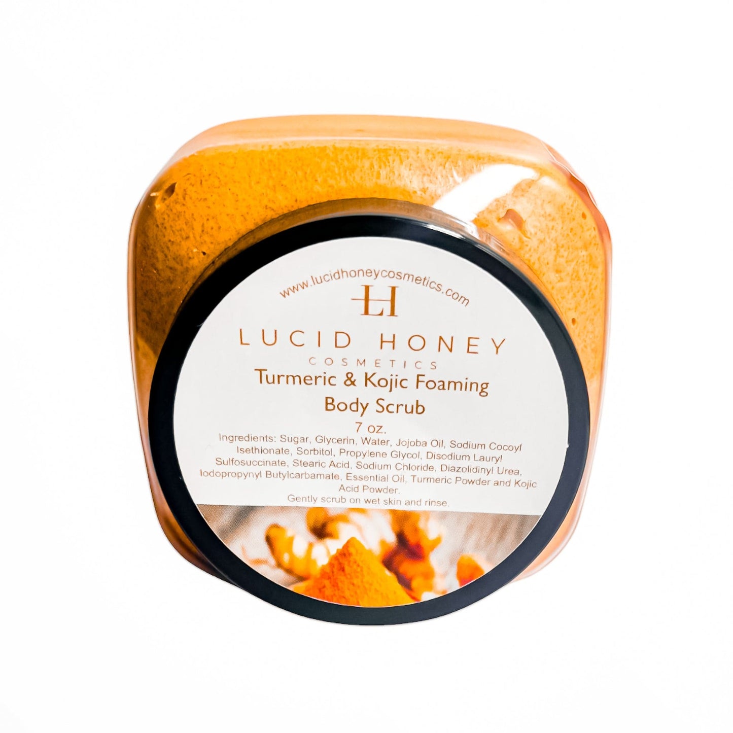 Turmeric & Kojic Foaming Sugar Scrub