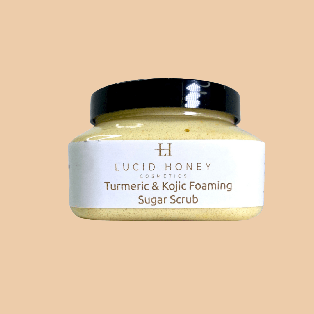 Turmeric & Kojic Foaming Sugar Scrub